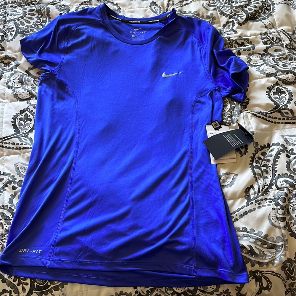 Men’s Blue/Purple Nike Miler Dri-Fit Top
